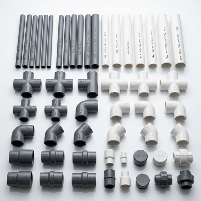 PVC Pipes and Fittings